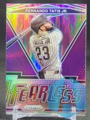 2021 Prizm Purple Fearless Parallel Fernando Tatis Jr #FR-15 Padres